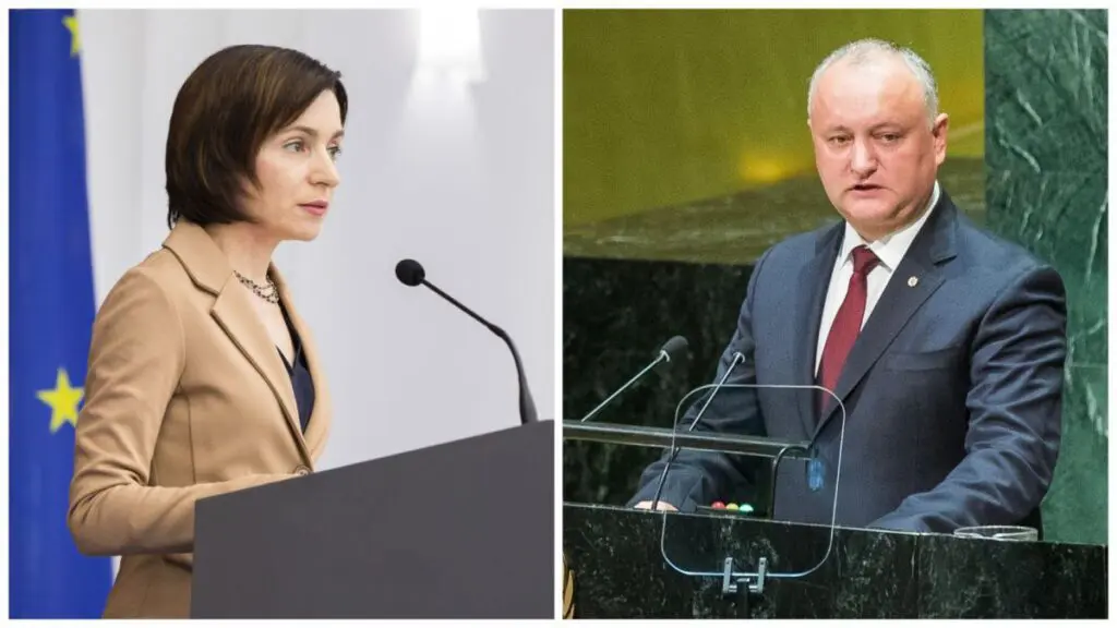 Sandu declared at the Council of Europe that Russia wants to use Moldova against Europe. Dodon immediately requested a speech to defend the Kremlin.