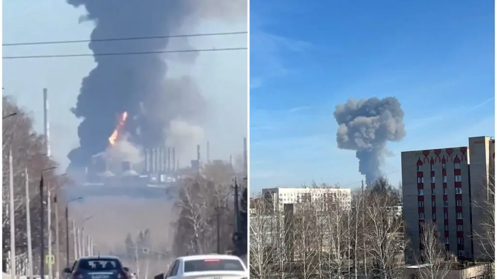 VIDEO // Explozie uriașă la o uzină petrochimică importantă din Rusia: Sunt zeci de victime