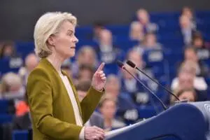 Tough message from Brussels after the drone destroyed in the Black Sea. Ursula von der Leyen: “This is a form of hybrid war”