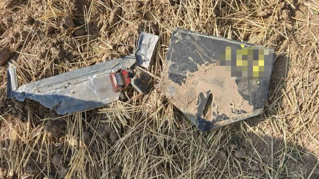 Alertă la Cahul! FOTO cu fragmentele unei drone rusești, găsite la hotarul moldo-român