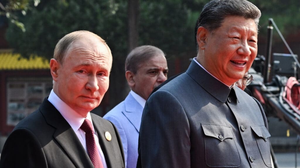 Huge stakes for Putin at the summit in Kyrgyzstan. What he’s trying to convince Xi Jinping of