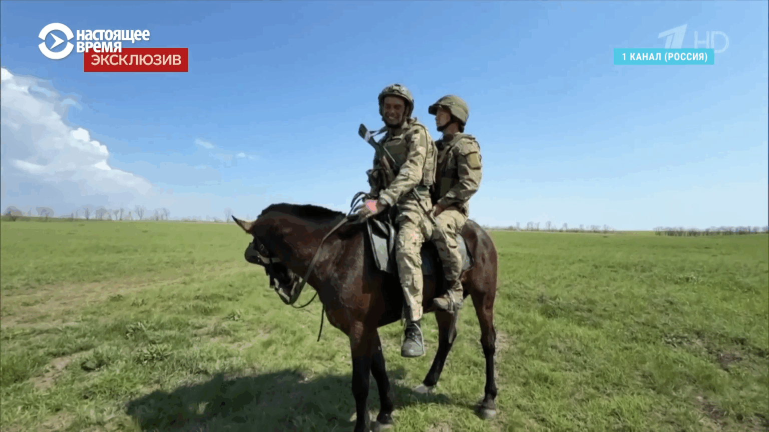 (ВИДЕО) «Орда возвращается! Люди и кони, вместе победим!» Пропаганда одобряет лошадей в российской армии для войны с Украиной