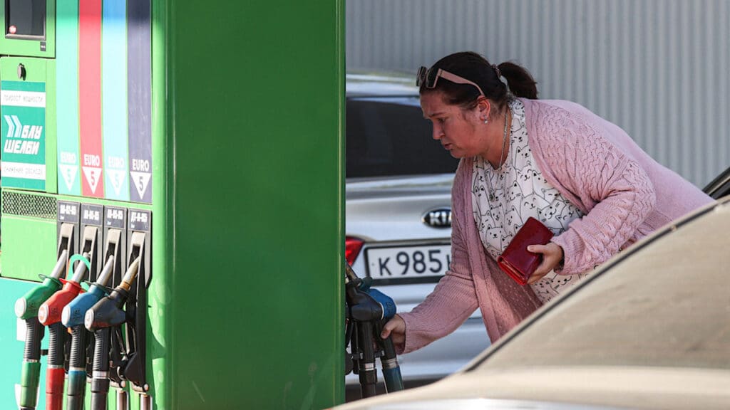 Russia, hit by a critical fuel shortage. The government asks people to endure another month