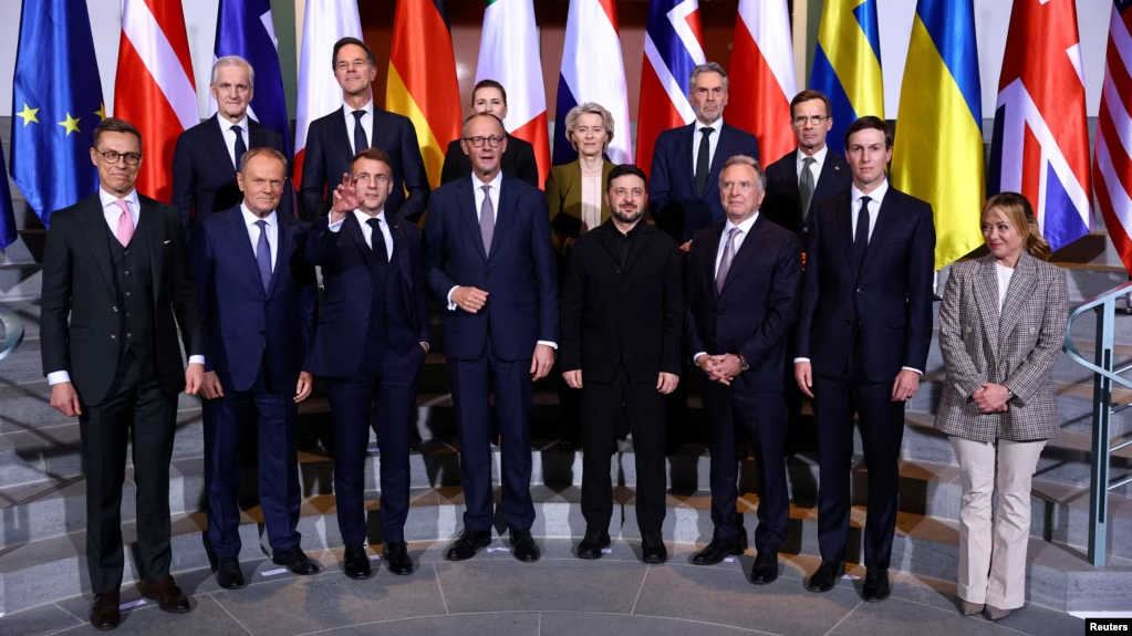 Европа представила план гарантий безопасности для Украины