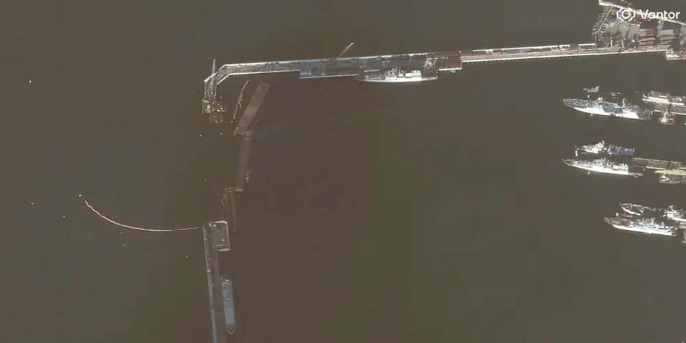 Imagini din satelit arată că Rusia și-a fortificat un port de la Marea Neagră contra dronelor. Ultimul atac ucrainean arată că n-a fost suficient