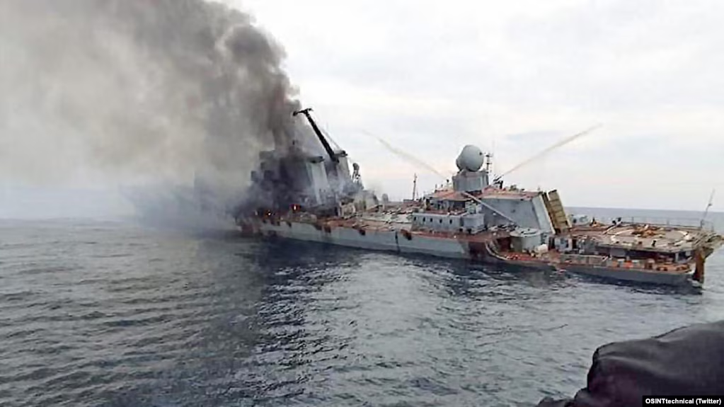 Спустя почти четыре года после потопления крейсера «Москва» в России раскрыли данные о погибших моряках