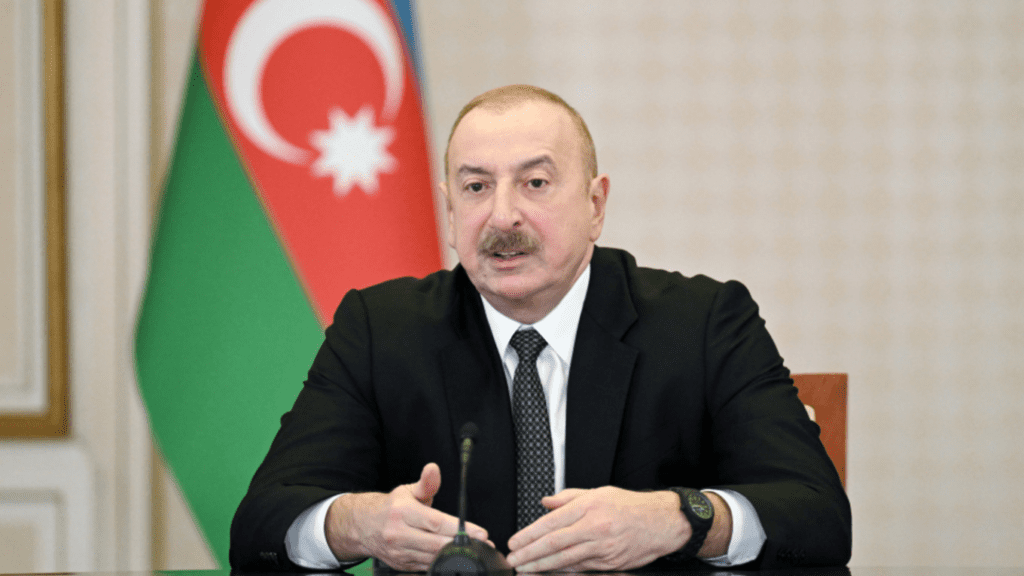 Алиев обвинил Россию в целенаправленных ударах по посольству Азербайджана в Украине