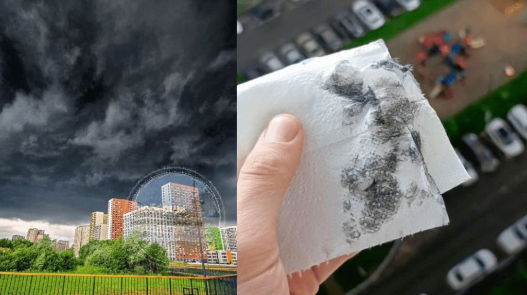 In Moscow, it’s “raining oil” after Ukraine launched nearly 1000 drones. People are complaining that the alert systems did not work.