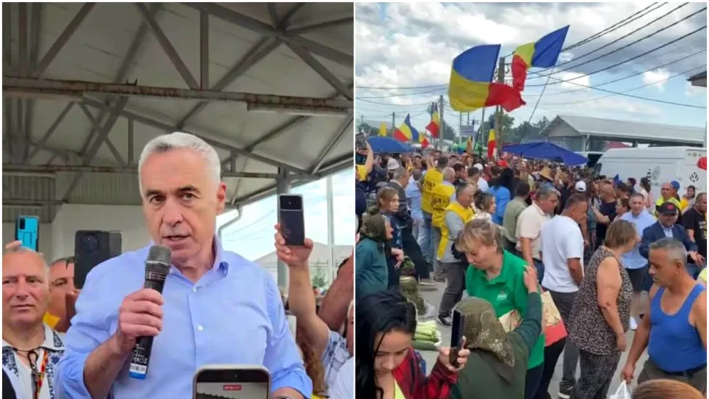 Did he fool Ceaușescu? Georgescu gathered hundreds of fake peasants to film the scene of a market visit. Mayor: “We have the vegetable market somewhere else”