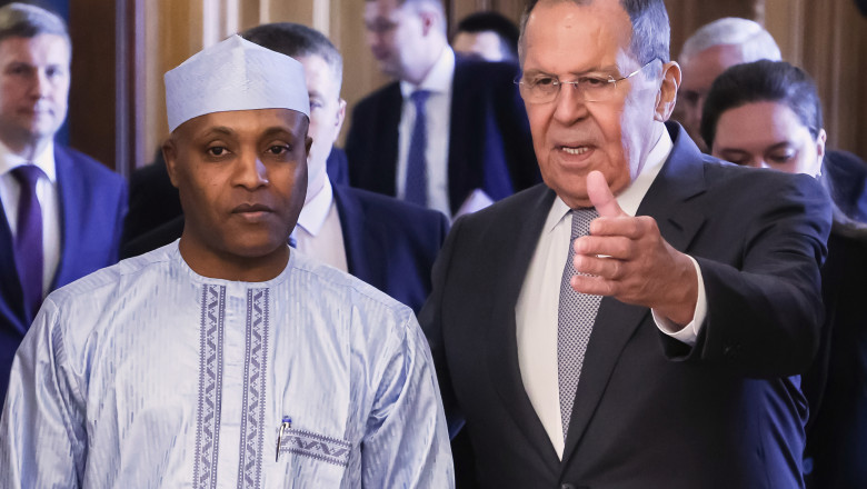 Lavrov complained to his counterpart from Chad that “Europeans want to undermine the agreements between Russia and the US”
