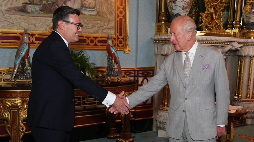 Andry Burnham, numit premier al Regatului Unit de către regele Charles al III-a. Britanicii așteaptă să fie anunțați miniștrii