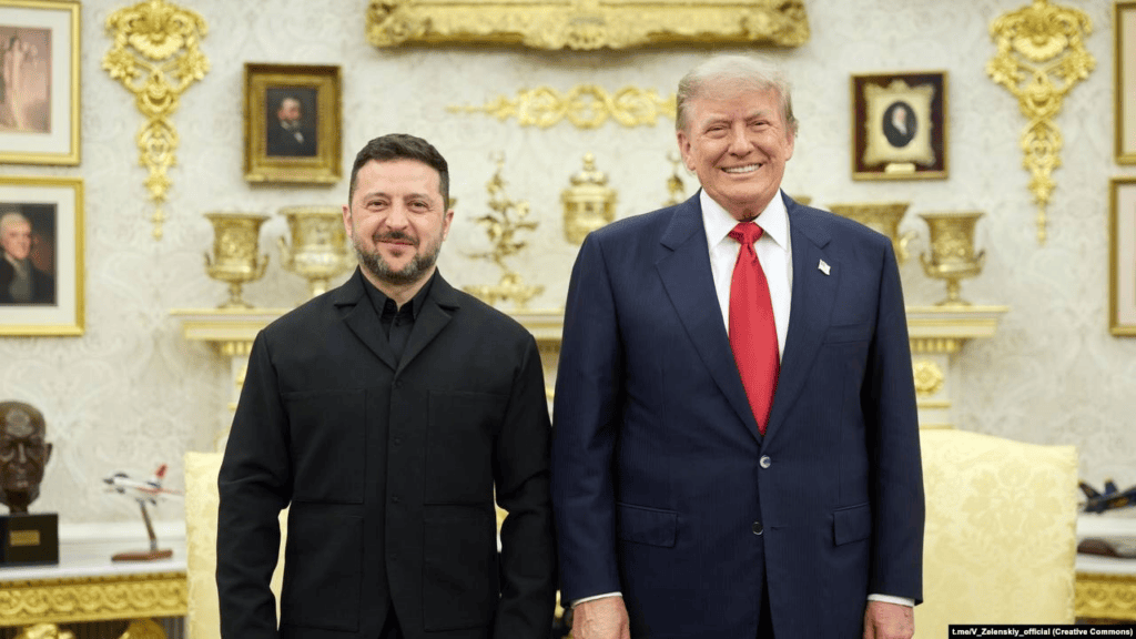 Зеленский обсудил с Трампом в Белом доме выдачу лицензий на ракеты Patriot и возобновление переговоров с Россией
