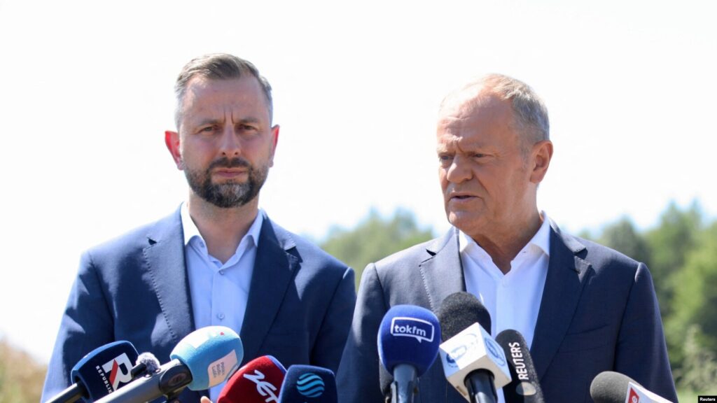 В Польше задержали мужчину, готовившего покушение на премьера Дональда Туска и министра обороны Владислава Косиняк-Камыша